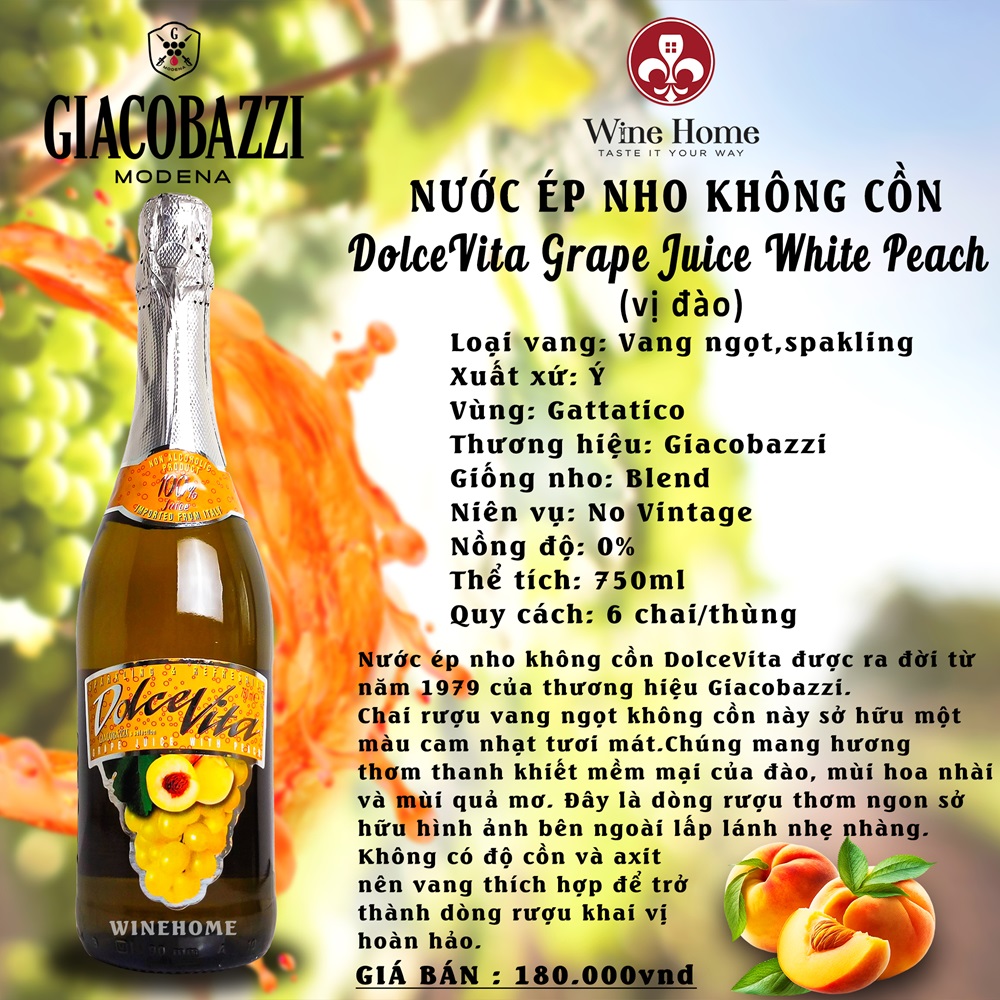 https://winehome.vn/TT RUOU DOLCEVITA dao 1 gdl